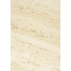 Housecraft Karula Bijzettafel Travetin-Look 60x60 cm Hoog Beige