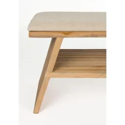 Housecraft Living Djia Bankje Teak Hout - Bruin
