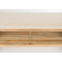 Housecraft Living Djia Bankje Teak Hout - Bruin