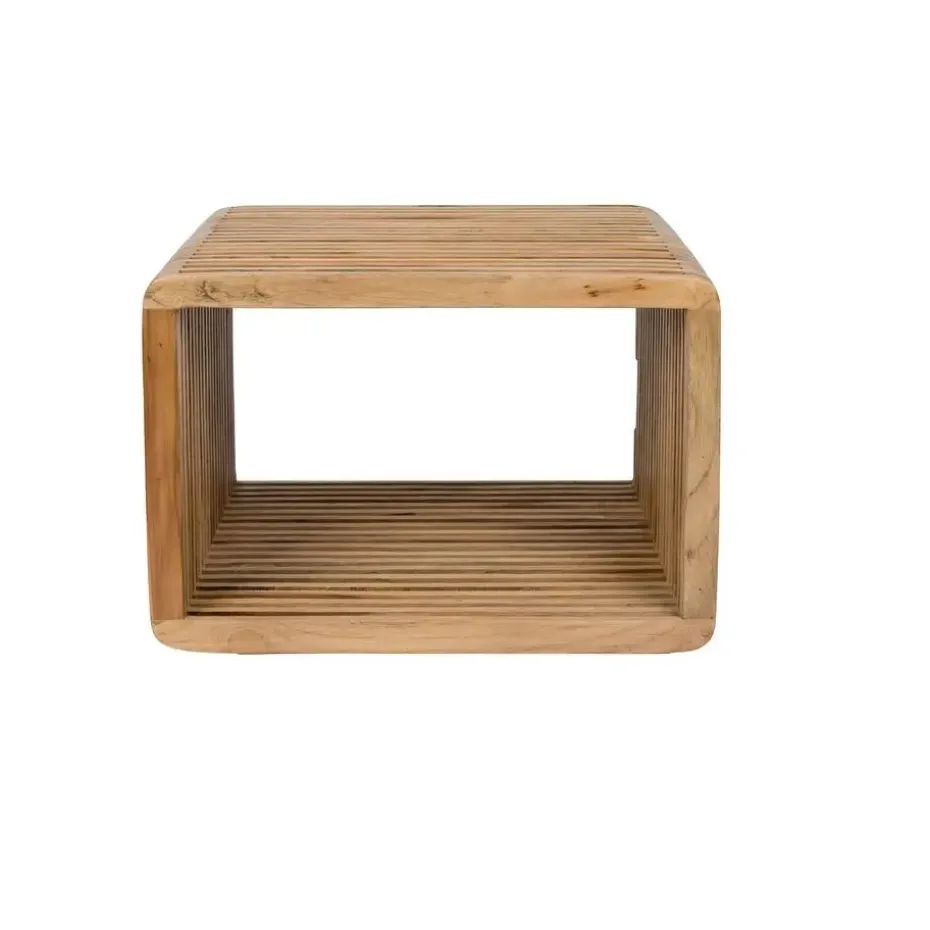 Housecraft Living Djia Kastje/ Nachtkastje Teak Hout Klein - Bruin