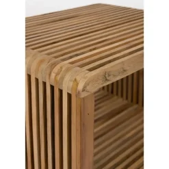 Housecraft Living Djia Kastje/ Nachtkastje Teak Hout Klein - Bruin