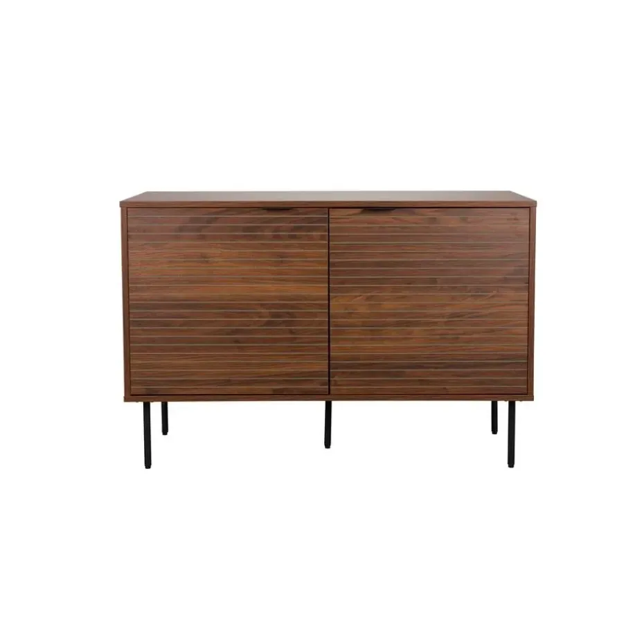 Housecraft Living Flux Opbergkast Laag Walnoot - Bruin