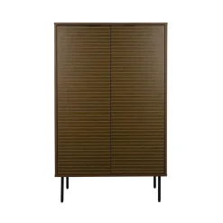 Housecraft Living Flux Opbergkast Hoog Gerookt Eiken - Bruin