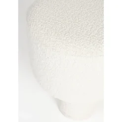 Housecraft Marcos Kruk/ Poef Bouclé Wit