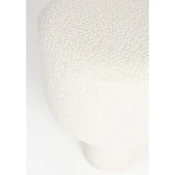 Housecraft Marcos Kruk/ Poef Bouclé Wit