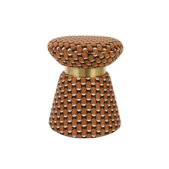 Housecraft Pin Poef/ Kruk - Blauw