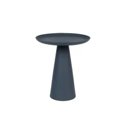 Housecraft Ringar Bijzettafel Rond Metaal 39,5x39,5 cm (L) Blauw