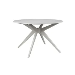 Housecraft Zeme Eetkamerstafel Rond 122 cm Hout Beige