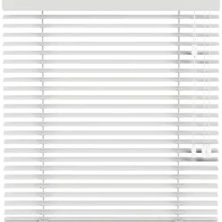 Houten jaloezie 50mm - sneeuwwit (10008)