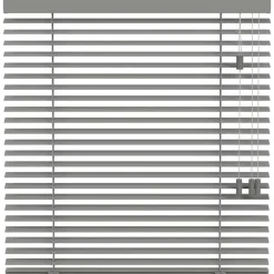 Houtlook jaloezie 50mm - grijs (20221)