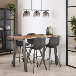 Hoyz - Bartafel Edge - 80x147x92 - 4 Personen - Hout