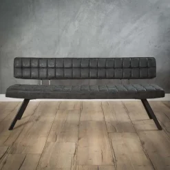 Hoyz - Eetkamerbank 180 cm - Kunstleer - 4 Personen