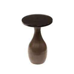 Hoyz Collection - Bijzettafel Eclipse Druppel S - Koper Antiek Finish