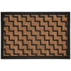 H&S Collection Deurmat - binnen en buiten - kokos - 60 x 40 cm
