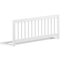 Huisbed Forrest 90x200cm met bedhekje en bedlade - wit beukenhout