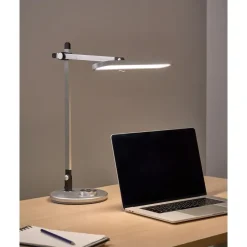 HYDRUS - Bureaulamp LED - Zilver - ABS