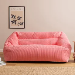 icon - Cecilia Zitzak Bank - Ribfluweel - Kauwgomroze