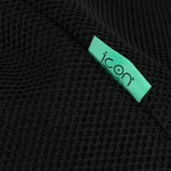 icon - Dalton XL Zitzak Fauteuil met Poef - Gaming - Zwart