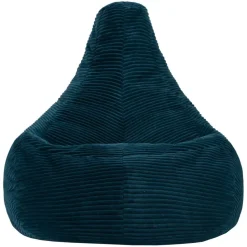 icon - Dalton XL Zitzak Fauteuil - Gaming - Ribfluweel - Blauwgroen