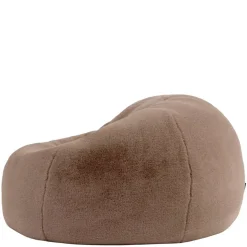 icon - Kingston Zitzak Fauteuil - Fluffy Pluche Imitatiebont - Mocha