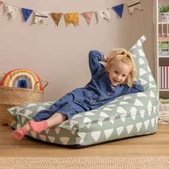 icon - Lounge Kinderzitzak Stoel - Binnen - Buiten - Saliegroen