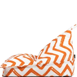 icon - Lounge Kinderzitzak Stoel - Binnen - Buiten - Oranje