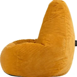 icon Kinderzitzakken Dalton - Corduroy Zitzak - Geel