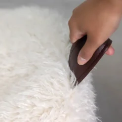 icon Zitzak Cocoon - Zitzak van Imitatiebont - Wit