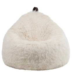 icon Zitzak Cocoon - Zitzak van Imitatiebont - Wit