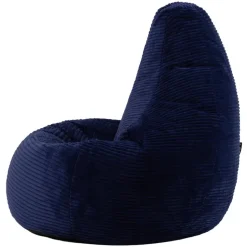 icon Zitzak Dalton - Corduroy Zitzak Volwassenen - Marineblauw