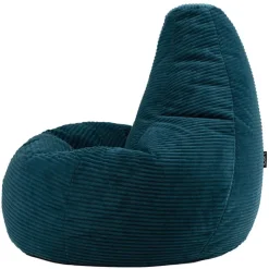 icon Zitzak Dalton - Corduroy Zitzak Volwassenen - Blauwgroen