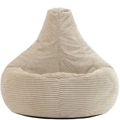 icon Zitzak Dalton - Corduroy Zitzak Volwassenen - Beige