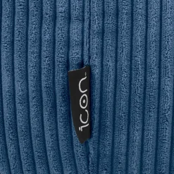 icon Zitzak en Poef Kingston - Corduroy Zitzak - Denimblauw