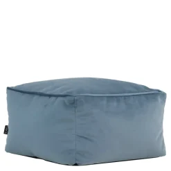 icon Zitzak en Poef Natalia - Fluwelen Zitzak - Blauw