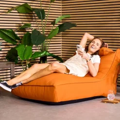 icon Zitzak Lounger Nova - Olefin Zitzak Buiten - Oranje