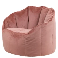 icon Zitzak Sirena - Fluwelen Zitzak - Oud roze