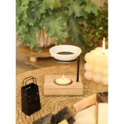 Ideas4seasons Amberblokjes/geurblokjes cadeauset - musk geur