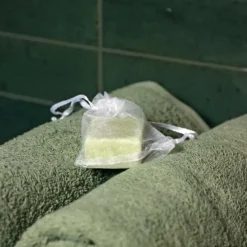 Ideas4seasons Amberblokjes/geurblokjes - dennen geur - 3x stuks