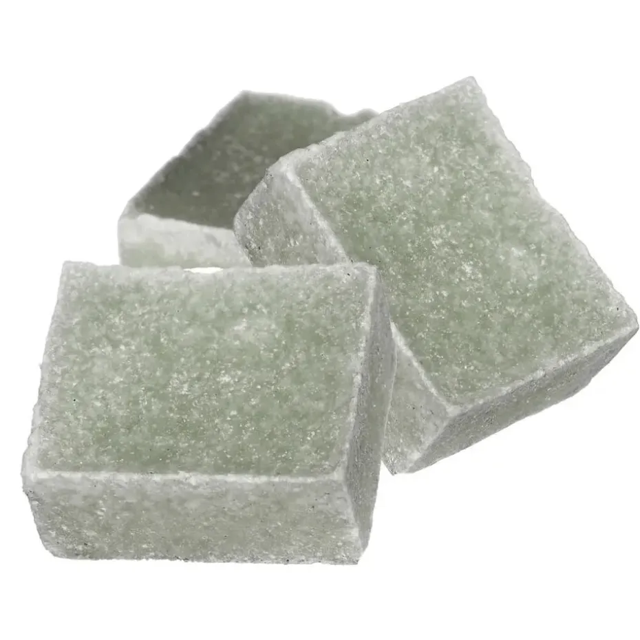 Ideas4seasons Amberblokjes/geurblokjes - eucalyptus geur - 3x stuks