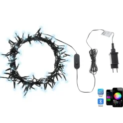 IGALIKU - LED kerstverlichting - Zwart - 1350 cm - PVC