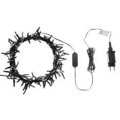 IGALIKU - LED kerstverlichting - Zwart - 1350 cm - PVC