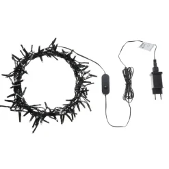 IGALIKU - LED kerstverlichting - Zwart - 1350 cm - PVC