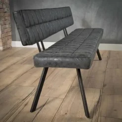 Industriële Eetkamerbank Madrid 180 cm