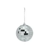 Inge Christmas Decor Disco kerstbal - zilver - D9 cm - discobal