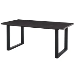 Interiax Eettafel 'Oliver' 180 cm Decor Donkerbruin