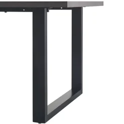 Interiax Eettafel 'Oliver' 200 cm Decor Donkerbruin