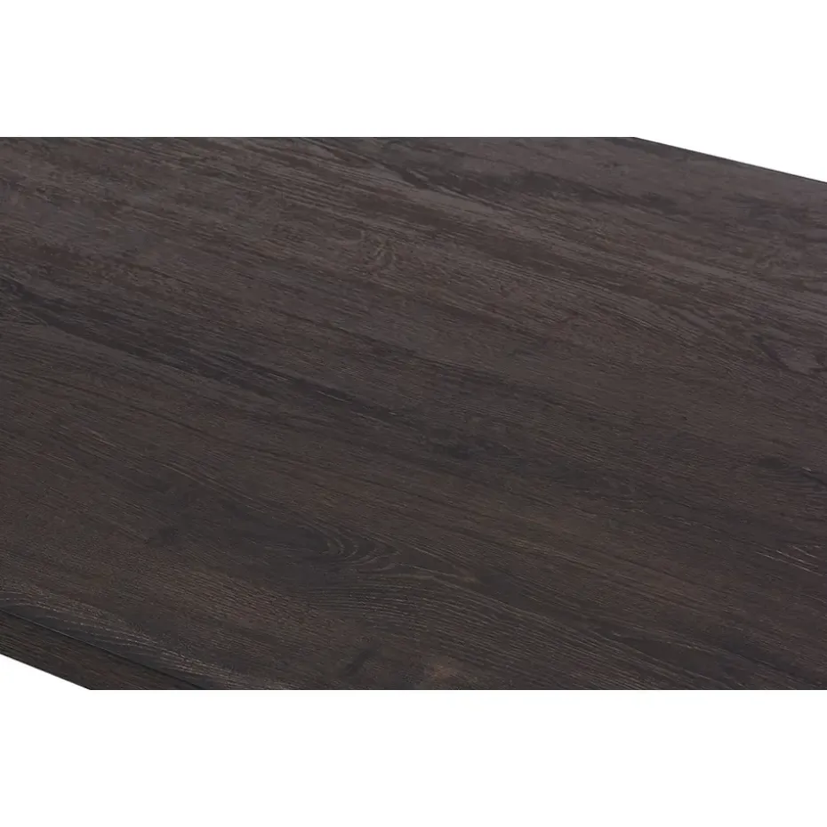 Interiax Eettafel 'Oliver' 200 cm Decor Donkerbruin