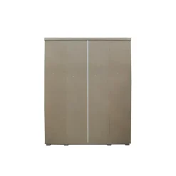 Interiax Kledingkast 'Mila' - Wit - 4 Deurs - 183x120x52cm