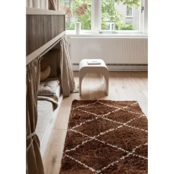 Interieur05 berber vloerkleed Nea roest/creme - 330 x 240 cm