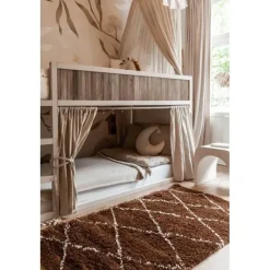 Interieur05 berber vloerkleed Nea roest/creme - 190 x 135 cm